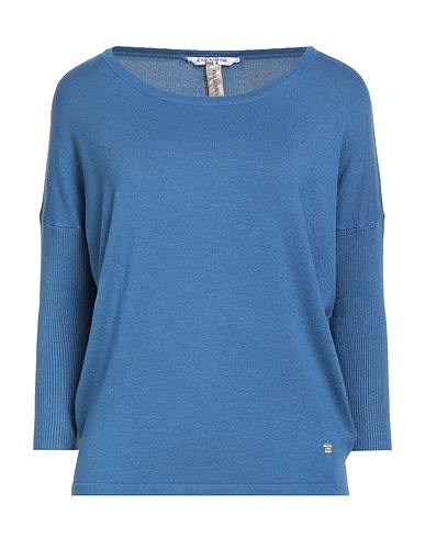 ZABAIONE Jumper Light blue 80% Viscose, 20% Polyamide