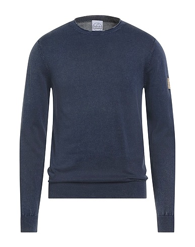 MURPHY & NYE Pullover Marineblau 100% Baumwolle