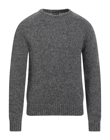 GIORGIO ARMANI Pullover Grigio 74% Lana di alpaca, 13% Lana, 13% Poliammide