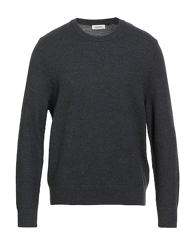 SANDRO Pullover Braungrau 70% Wolle, 30% Acryl