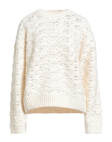 SEMICOUTURE Sweater Off white 45% Wool, 30% Acrylic, 25% Alpaca wool