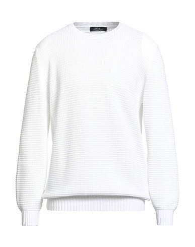 BILLOWS Jumper White 100% Cotton