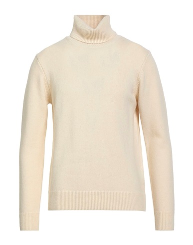 SANDRO Polo neck Ivory 69% Wool, 20% Yak wool, 11% Cashmere