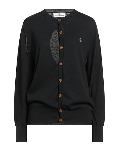 VIVIENNE WESTWOOD Strickjacke Schwarz 100% Baumwolle