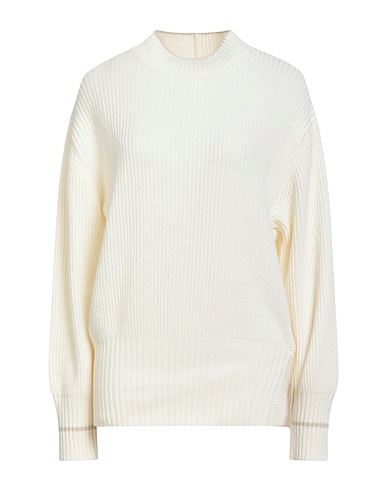 MARIA BELLENTANI Jumper White 35% Polyamide, 30% Wool, 30% Viscose, 5% Cashmere