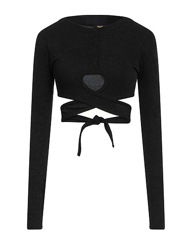 F**K PROJECT Jumper Black 98% Polyester, 2% Elastane