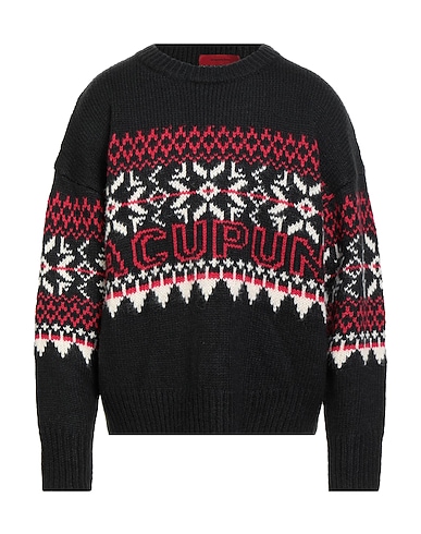 ACUPUNCTURE Jumper Black 45% Polyamide, 24% Polyester, 16% Acrylic, 15% Wool