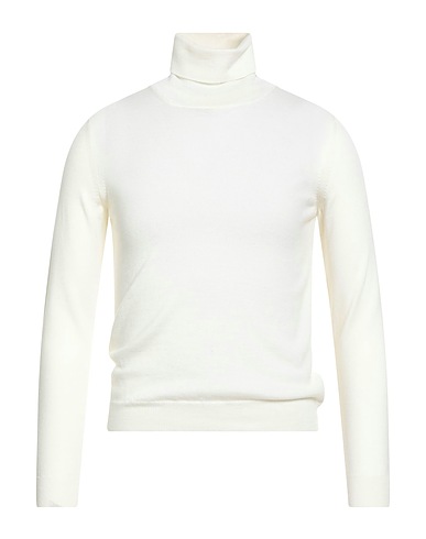 ZANONE Polo neck BY SLOWEAR Ivory 100% Virgin Wool