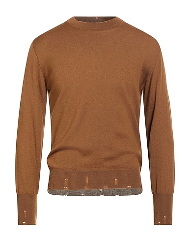 MARSĒM Sweater COLLECTION Camel 100% Wool
