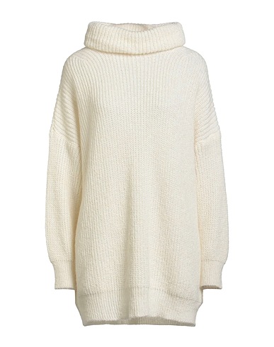 MOTEL Rollkragenpullover Elfenbein 40% Acryl, 30% Polyamid, 30% Mohairwolle