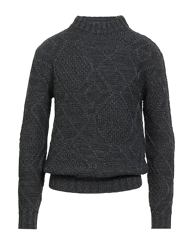 DANIELE ALESSANDRINI Sweater Charcoal 70% Wool, 30% Acrylic