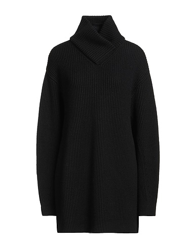 PHILOSOPHY di LORENZO SERAFINI Turtleneck Black 50% Acrylic, 50% Virgin Wool