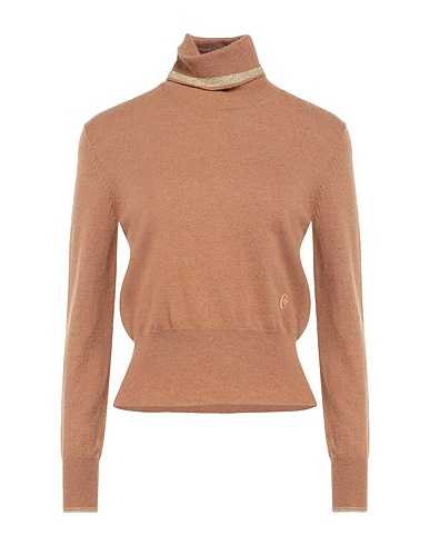 CONTE OF FLORENCE Turtleneck Camel 35% Polyamide, 30% Viscose, 30% Wool, 5% Cashmere