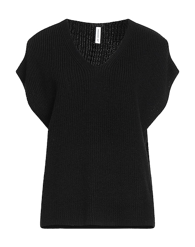 TENSIONE IN Jumper Black 75% Acrylic, 10% Wool, 10% Viscose, 5% Alpaca wool