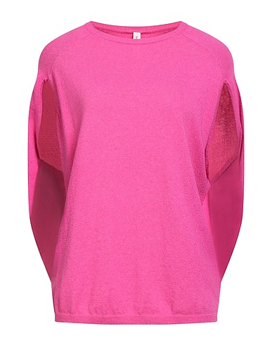 TENSIONE IN Jumper Fuchsia 40% Viscose, 30% Polyamide, 25% Wool, 5% Cashmere