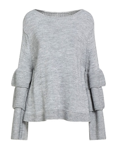 TENSIONE IN Sweater Light grey 75% Acrylic, 10% Wool, 10% Viscose, 5% Alpaca wool