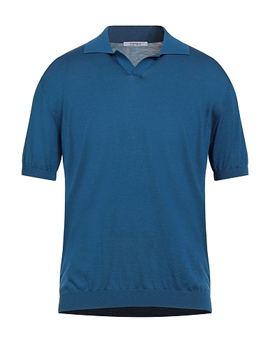 KANGRA Jumper Slate blue 60% Silk, 40% Cotton