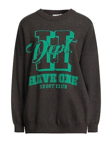 HAVEONE Jumper Charcoal 53% Viscose, 28% Polyester, 19% Polyamide