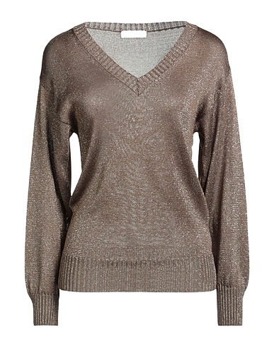 PT Torino Sweater Khaki 77% Viscose, 23% Polyester