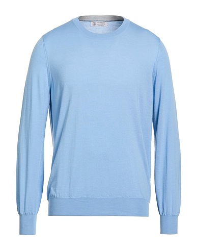BRUNELLO CUCINELLI Jumper CASHMERE
AZZURRO 90% Virgin Wool, 10% Cashmere
