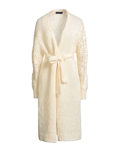 FABIANA FILIPPI Cardigan Cream 85% Mohair wool, 15% Polyamide