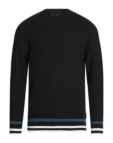 ARMANI EXCHANGE Pullover Nero 100% Cotone