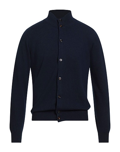 MOORER Cardigan Navy 100% Cashmere