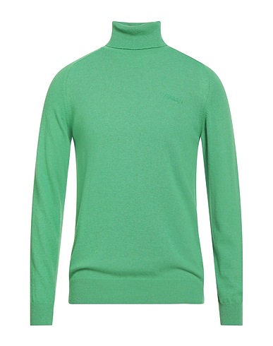 JOHNNY LAMBS Polo neck Light green 30% Viscose, 30% Wool, 30% Polyamide, 10% Cashmere