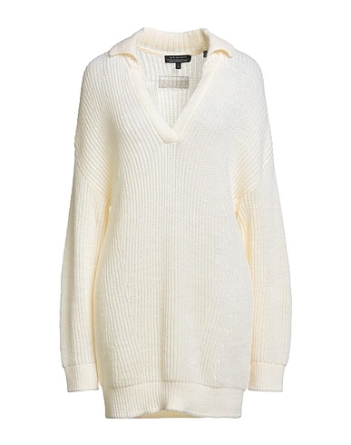 ARMANI EXCHANGE Jumper Cream 83% Wool, 17% Polyamide
