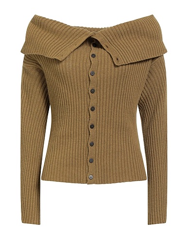 TELA Cardigan Military green 40% Mohair wool, 30% Viscose, 20% Polyamide, 10% Cashmere
