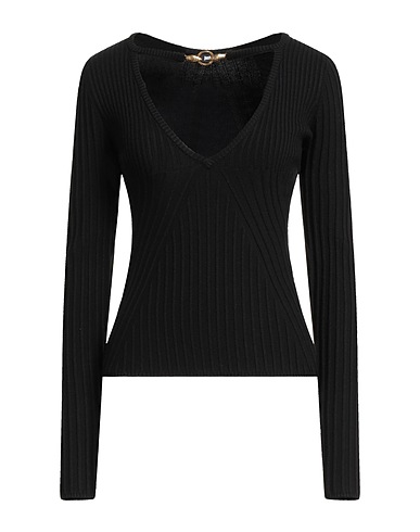 JUST CAVALLI Pullover Nero 72% Viscosa, 28% Poliestere