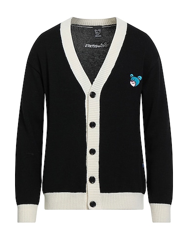 INBETWEENERS Cardigan Black 50% Wool, 50% Acrylic
