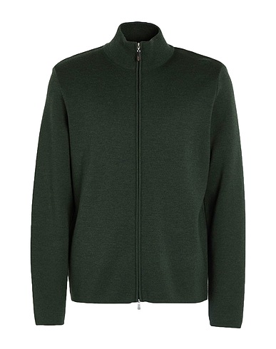 GRAN SASSO Cardigan Verde scuro 100% Lana Vergine