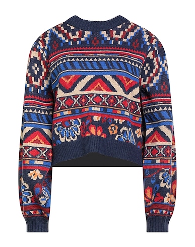 FARM RIO Sweater Midnight blue 55% Acrylic, 35% Polyamide, 10% Wool