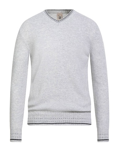 H953 Sweater Light grey 100% Merino Wool