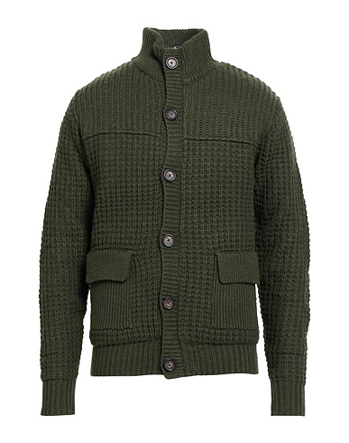 ARMATA DI MARE Cardigan Military green 50% Viscose, 40% Wool, 10% Polyester