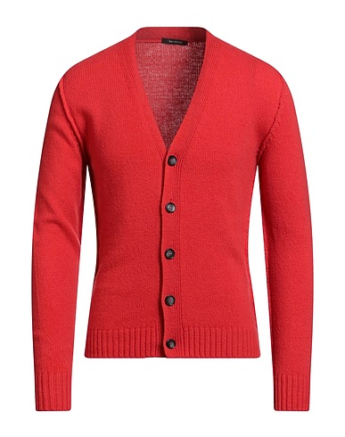 BELLWOOD Cardigan Red 100% Wool