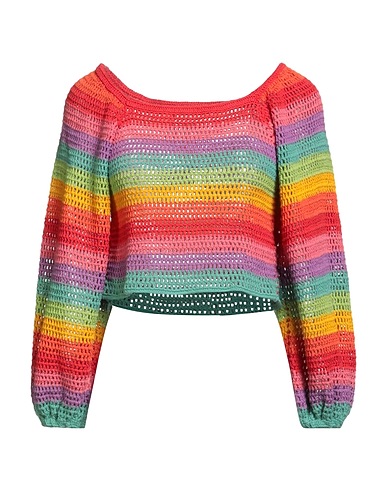 FARM RIO Sweater Red 100% Cotton