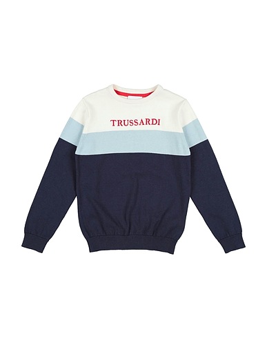 TRUSSARDI JUNIOR Sweater Navy 100% Cotton