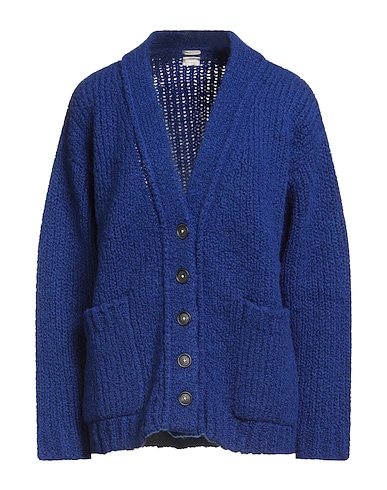 MASSIMO ALBA Strickjacke Blau 100% Wolle