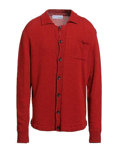 COSTUMEIN Cardigan Rust 50% Baby alpaca wool, 50% Merino Wool