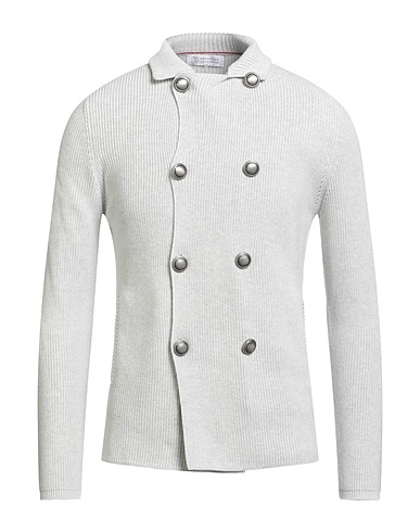 BRUNELLO CUCINELLI Cardigan Light grey 100% Cotton