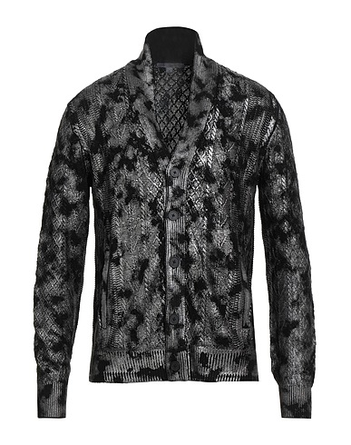 JOHN VARVATOS カーディガン グレー レーヨン 100%