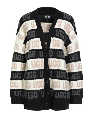 UGG Cardigan Black 37% Acrylic, 35% Nylon, 25% Wool, 3% Elastane