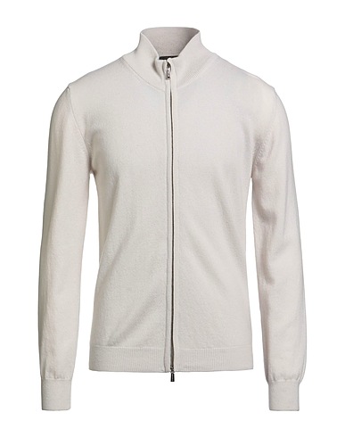 MOORER Cardigan Grigio chiaro 100% Cachemire