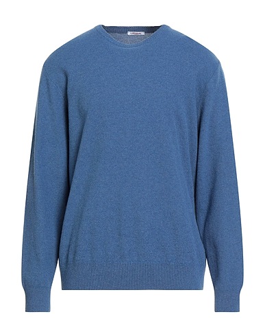 GIOFERRARI Sweater Slate blue 45% Merino Wool, 30% Viscose, 15% Polyamide, 10% Cashmere