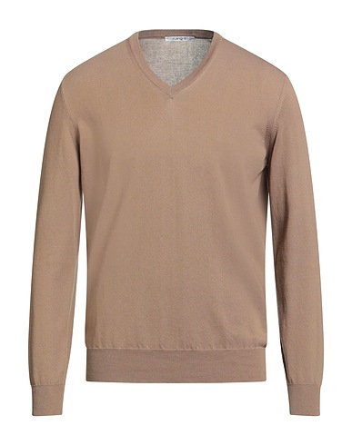 KANGRA Sweater Khaki 100% Cotton