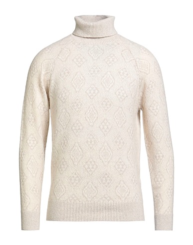 BRUNELLO CUCINELLI Turtleneck Off white 37% Alpaca wool, 30% Cotton, 26% Polyamide, 7% Wool
