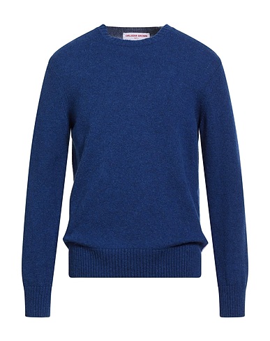 ORLEBAR BROWN Jumper Blue 75% Alpaca wool, 25% Polyamide