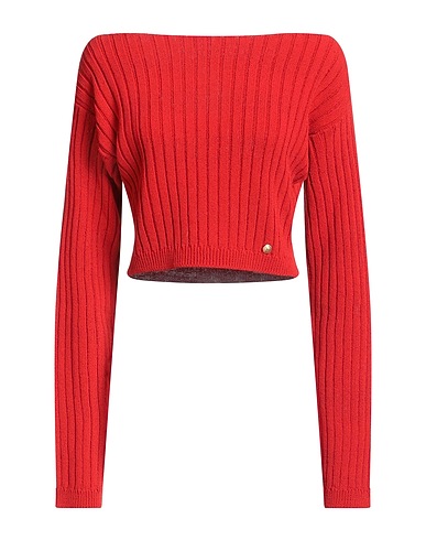 BALMAIN Jumper Red 64% Virgin Wool, 36% Polyamide